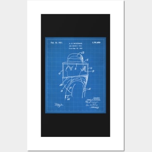 Bee Keeping Patent - Bee Keeper Bee Hive Honey Art - Blueprint Posters and Art